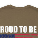 Pride in Unity: 'Proud to be a Military Family' Military Design T-Shirt
