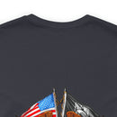 Remembering Our Heroes: Military T-Shirt with 'You Are Not Forgotten - POW MIA' Design