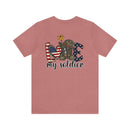 Love My Soldier: Military Design T-Shirt - Wear Your Support with Pride