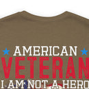 Honoring American Veterans: Walking Beside Heroes T-Shirt with Military Design - Celebrating the Honor