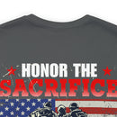 Remembering Sacrifice, Honoring Service: Military T-Shirt with Inspiring Design