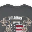 Wisdom in Service: Military Design T-Shirt Celebrating Soldiers' Critical Thinking