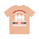 Recognize and Celebrate Our Heroes and She-roes Military Design T-Shirt: Honoring the Importance of Those Who Serve