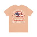 Gratitude Unleashed: Military Design T-Shirt Reminding Us to Appreciate What Truly Matters