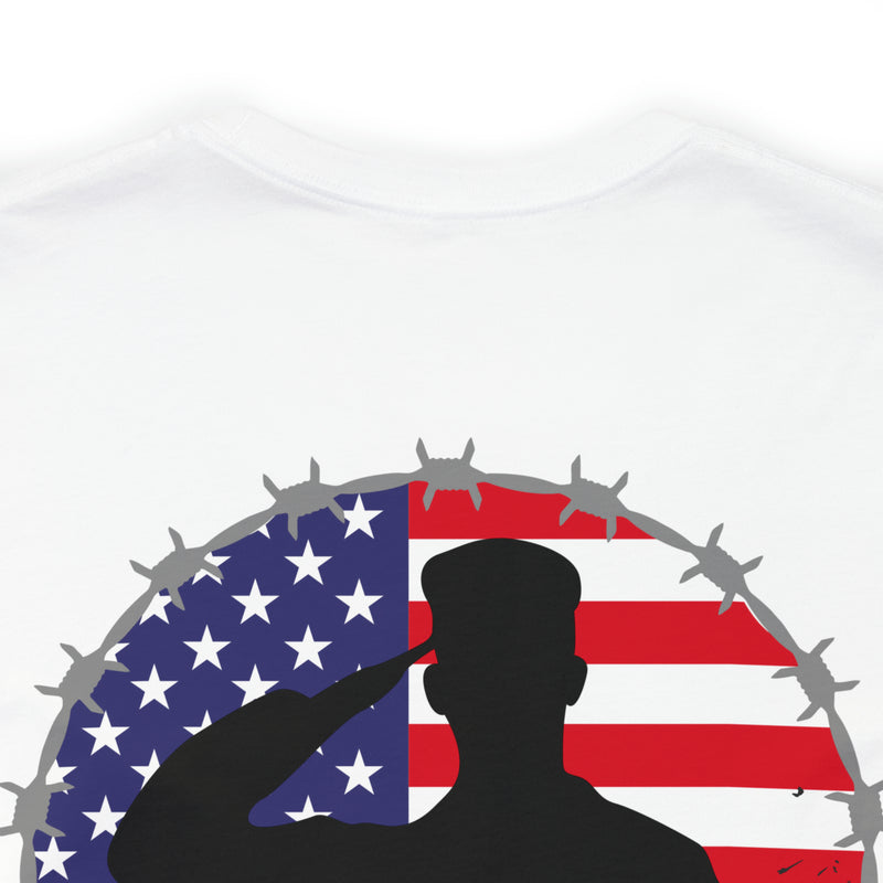 Gratitude Unveiled: Thank You Veterans Military Design T-Shirt