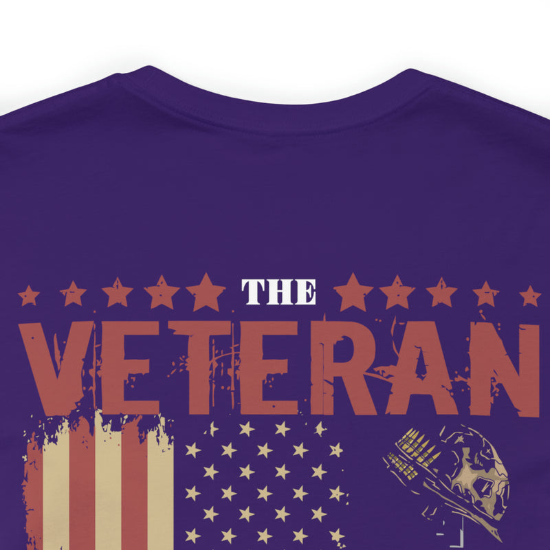 Guardians of Freedom: Military Design T-Shirt Celebrating Veterans and the Gift of Liberty