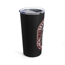 Legendary Grandfather: 20oz Military Design Tumbler with Black Background
