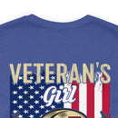 Veteran's Girl: Keep Back 200 Feet - Military Design T-Shirt with Attitude and Pride