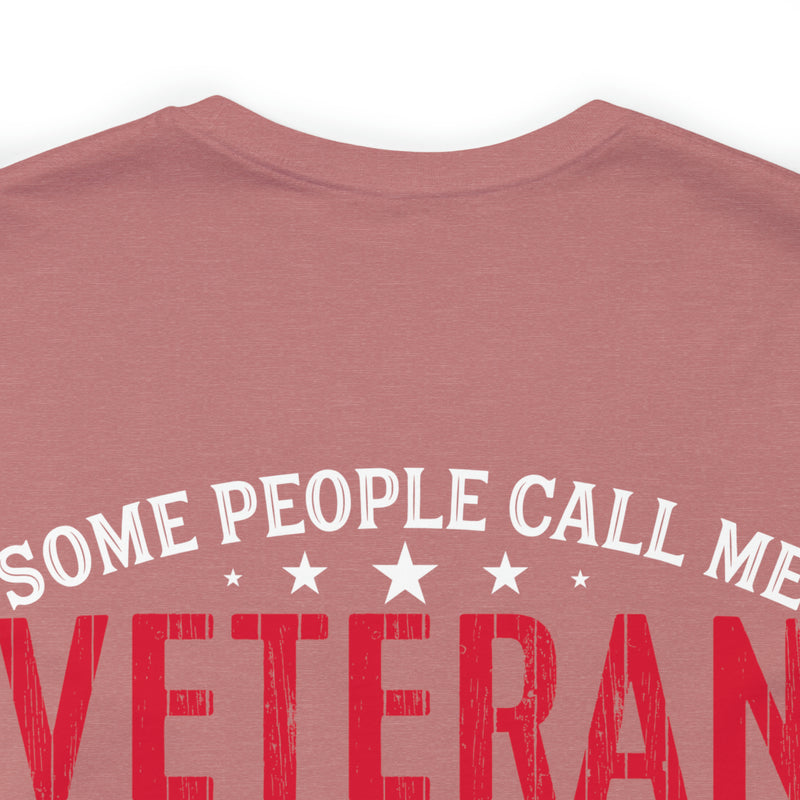 VETERAN: A Proud Title, But Mom is My Greatest Honor - Military Design T-Shirt