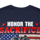 Remembering Sacrifice, Honoring Service: Military T-Shirt with Inspiring Design