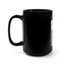 United States Air Force Veteran: 15oz Military Design Black Mug - Honoring Service and Valor!
