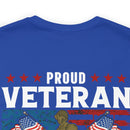 PROUD VETERAN OF THE UNITED STATES ARMY" - Military Inspired Design Premium T-Shirt