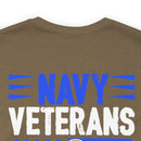 Grandpa's Naval Legacy: Military Design T-Shirt - Celebrating Veteran Grandfathers!