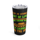 Valor: Courage of the Soul - 20oz Military Design Tumbler in Black