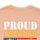 Proud Salute to My Veteran Grandpa T-Shirt: Honoring Family's Military Legacy