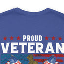 PROUD VETERAN OF THE UNITED STATES ARMY" - Military Inspired Design Premium T-Shirt