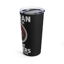 Honoring Our Fallen Heroes: 20oz Black Military Design Tumbler - Remembering the Sacrifice of Veterans and Their Comrades