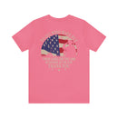 Saluting Sacrifice: Thank You to All Who Defend the Flag Military T-Shirt