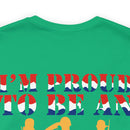 Proudly American: Military Design T-Shirt - 'I'm Proud to Be an American