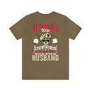 Veteran's Wife: Mess with Me, Deal with My Husband - Military Design T-Shirt with Strength and Protection
