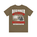 Beginners Know Rules, Veterans Know Exceptions Military Design T-Shirt