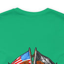 Remembering Our Heroes: Military T-Shirt with 'You Are Not Forgotten - POW MIA' Design