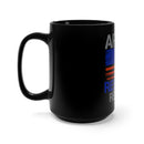 Army Reserve Retired 15oz Military Design Black Mug - A Lifetime of Dedication and Service!