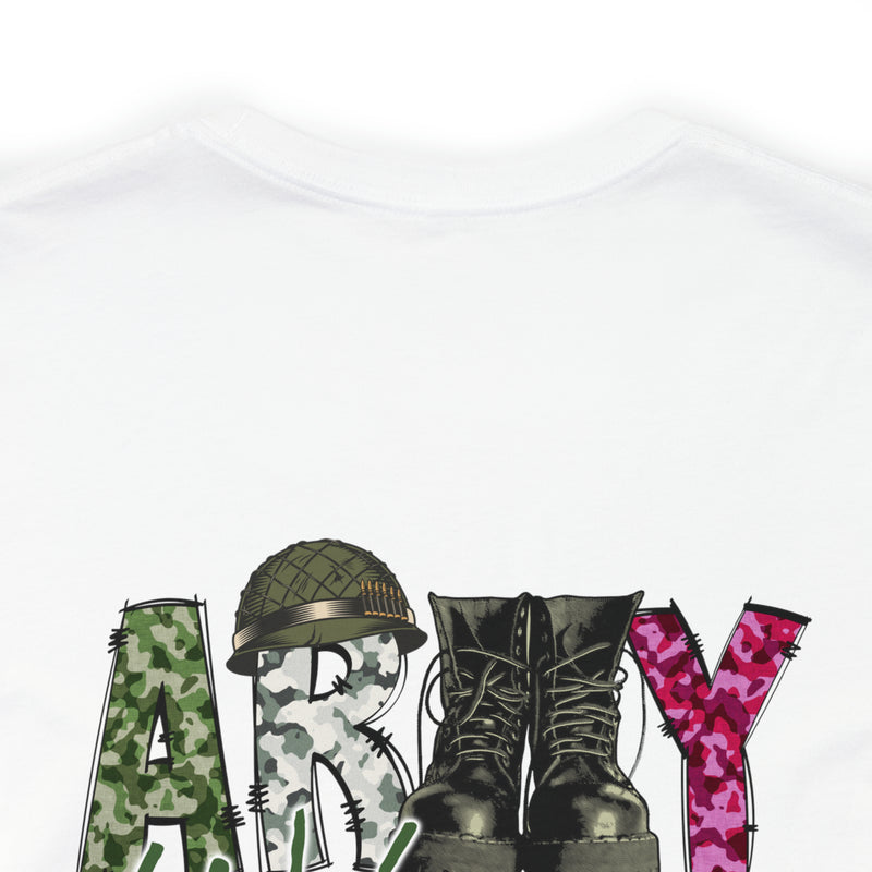 Army Wife: Military Design T-Shirt for Strong and Supportive Partners!