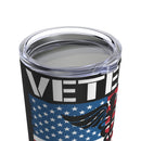 Veteran Navy Corpsman: 20oz Military Design Tumbler - Black Background Edition