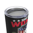 Taken by a Sexy US Veteran: 20oz Military Design Tumbler, Celebrating Love and Service