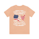 Proud Privilege: Military Design T-Shirt - Honoring Veterans' Spouses with Gratitude!
