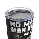 Soldier's Essence: 20oz Military Design Tumbler - Embodying Strength and Courage