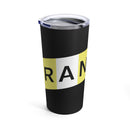 Ranger Pride: 20oz Military Design Tumbler - Black Background Edition