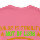 Soul of Valor: Military Design T-Shirt for Courageous Warriors