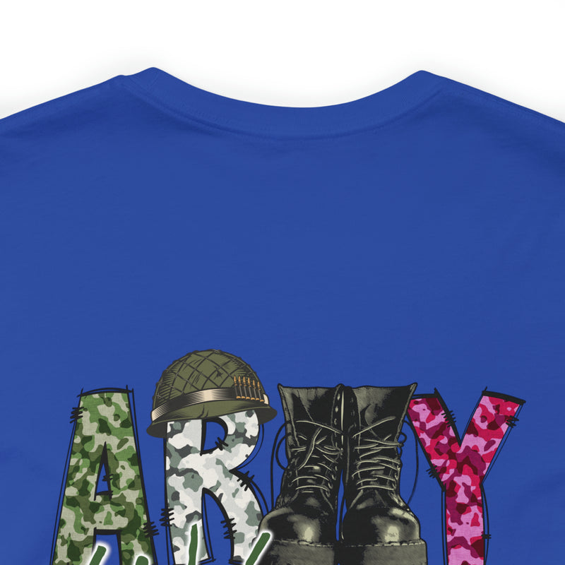 Army Wife: Military Design T-Shirt for Strong and Supportive Partners!