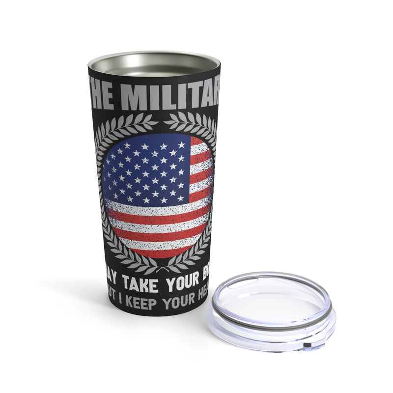 Heart of a Hero: Military Design Tumbler - 20oz