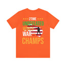 2Time Undefeated World War Champs Military T-Shirt: Showcase Your Victory