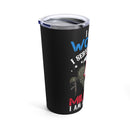 Fierce and Fearless: 20oz Military Design Tumbler for Women Veterans