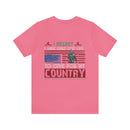 Ultimate Sacrifice: Military Design T-Shirt - 'Regretfully, I Have Only One Life to Give for My Country