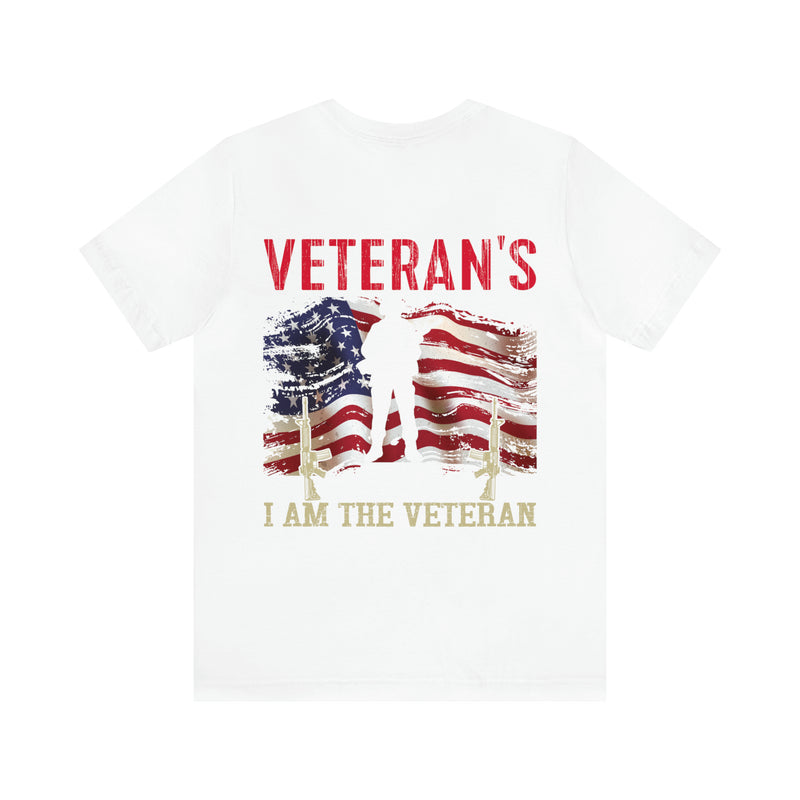 Empowered Veteran T-Shirt: Not the Veteran's Wife, I Am the Veteran