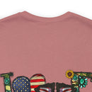 I Love My Veteran: Military Design T-Shirt, Proudly Showing Support