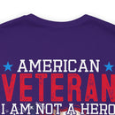 Honoring American Veterans: Walking Beside Heroes T-Shirt with Military Design - Celebrating the Honor