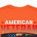 Honored Comrades: Military Design T-Shirt - Walking beside American Veterans with Pride
