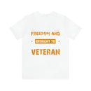 Freedom's Ambassador: Military Design T-Shirt - Brought to You by a Veteran