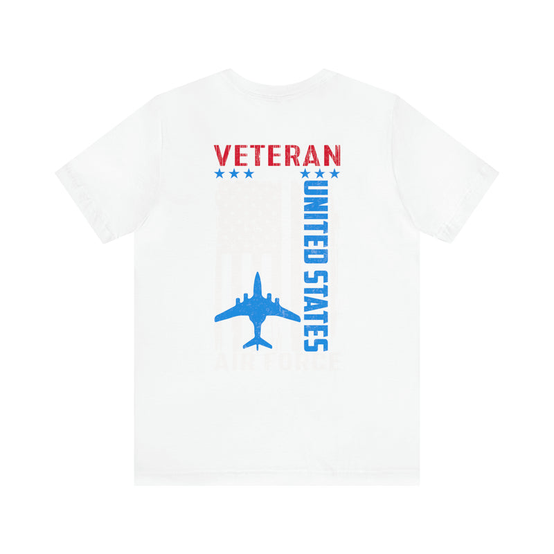 Proudly Representing: Veteran of the United States Air Force Military Design T-Shirt