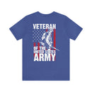 United States Army Veteran: Proudly Served - Military Design T-Shirt