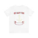 Maternal Navy Pride: 'Proud US Navy Mom' Military Design T-Shirt