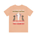 Defender's Anthem Military T-Shirt - 'I Stand for Those Who Serve and Sacrifice'