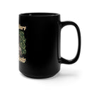 My Daddy Wears Combat Boots 15oz Military Design Black Mug - Proudly Honoring a Heroic Parent!