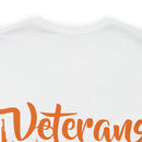 American Heroes: Veterans, True Patriots" Military Design T-Shirt